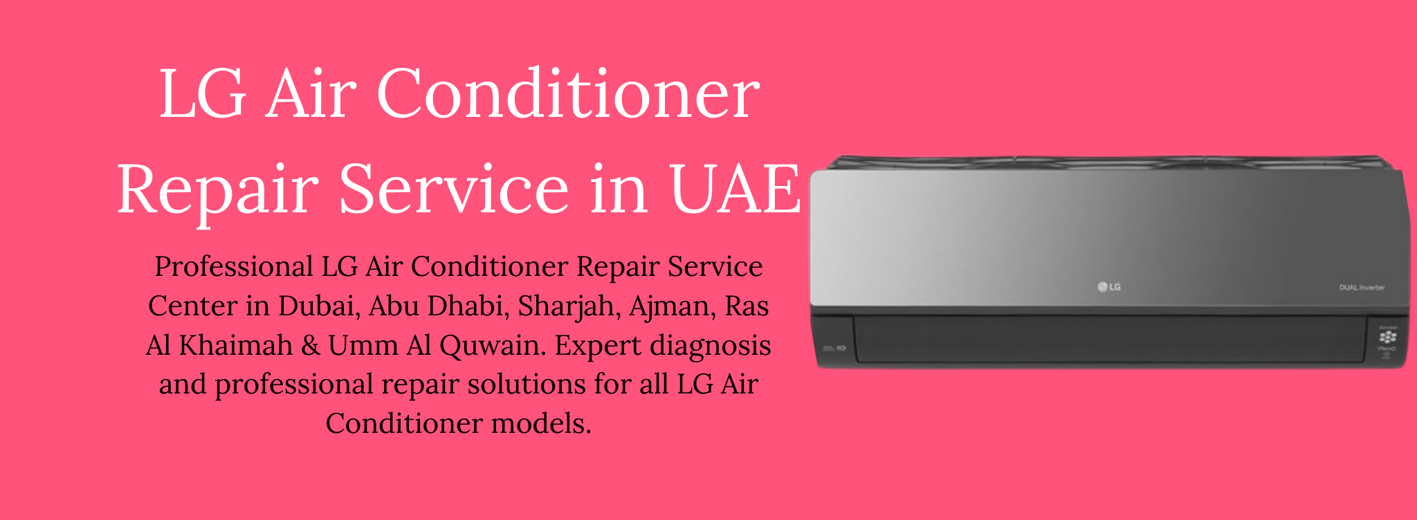 LG Air Conditioner Repair Service UAE