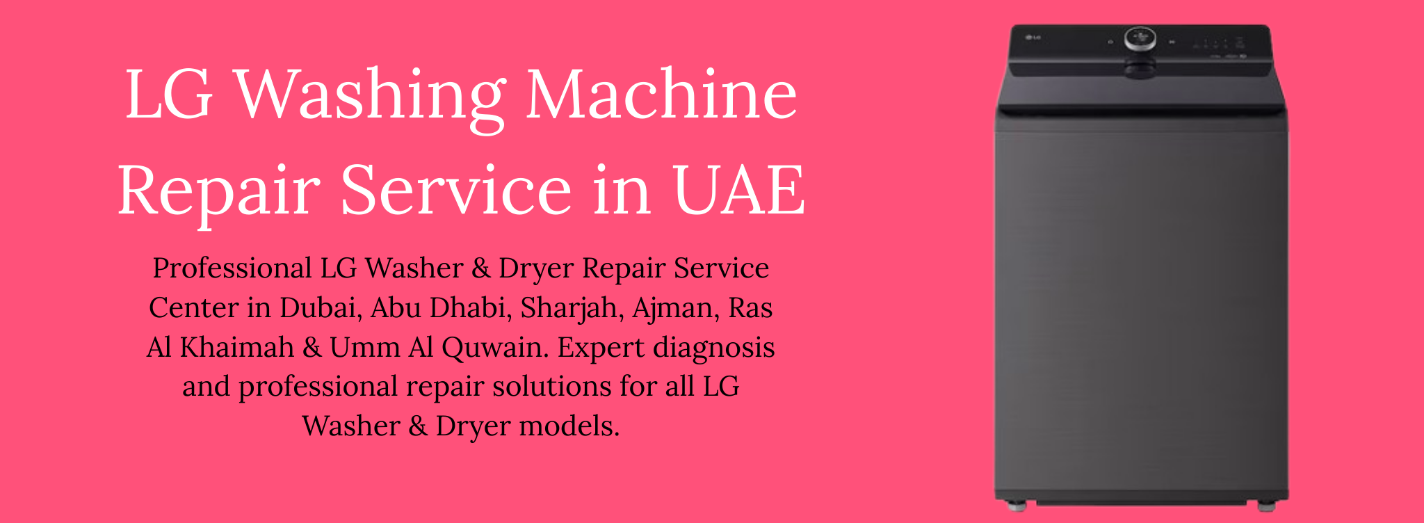 LG Washing Machine Repair Service UAE